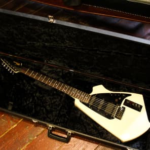 Casio MG500 Midi guitar 1987 Vintage White image 6