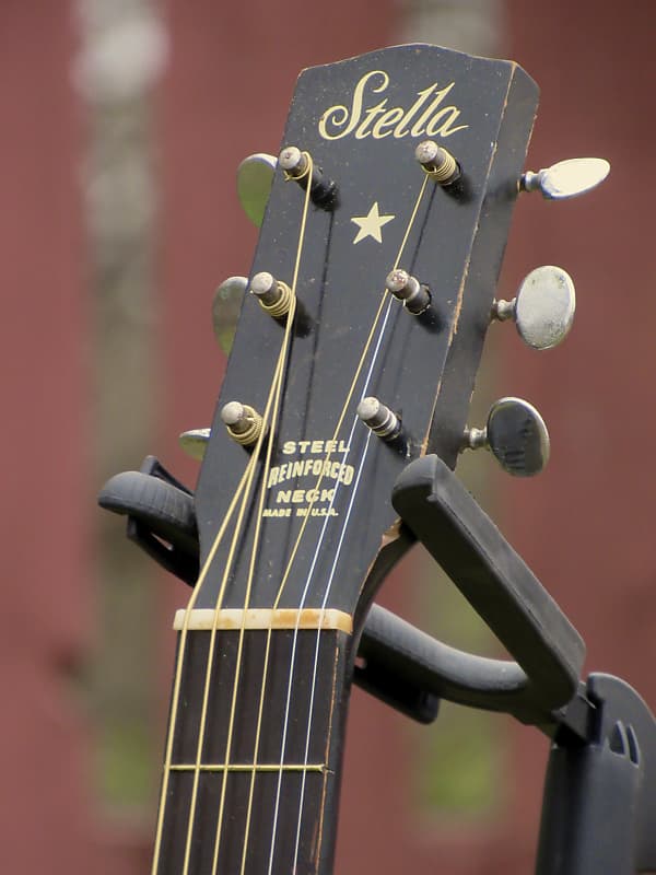 Very Cute~ 1962 Stella by Harmony H929 Parlor Guitar - All Solid