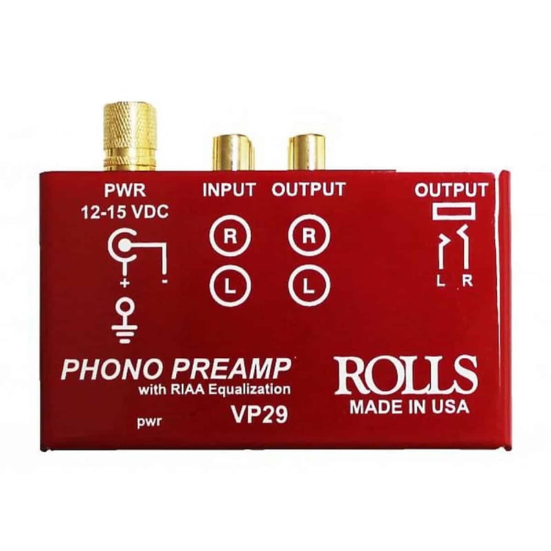Rolls VP29 Phono Preamplifier  			