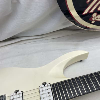 Washburn Parallaxe PX-SOLAR160WHM Solar 160 Ola Englund Signature Model Guitar 2014 - White Matte image 4