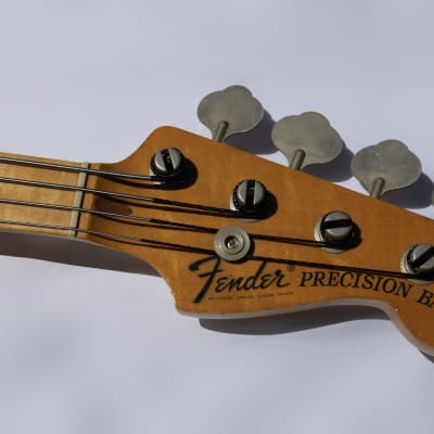 Fender Precision Bass Fretless with Maple Fingerboard 1973 - Natural image 4