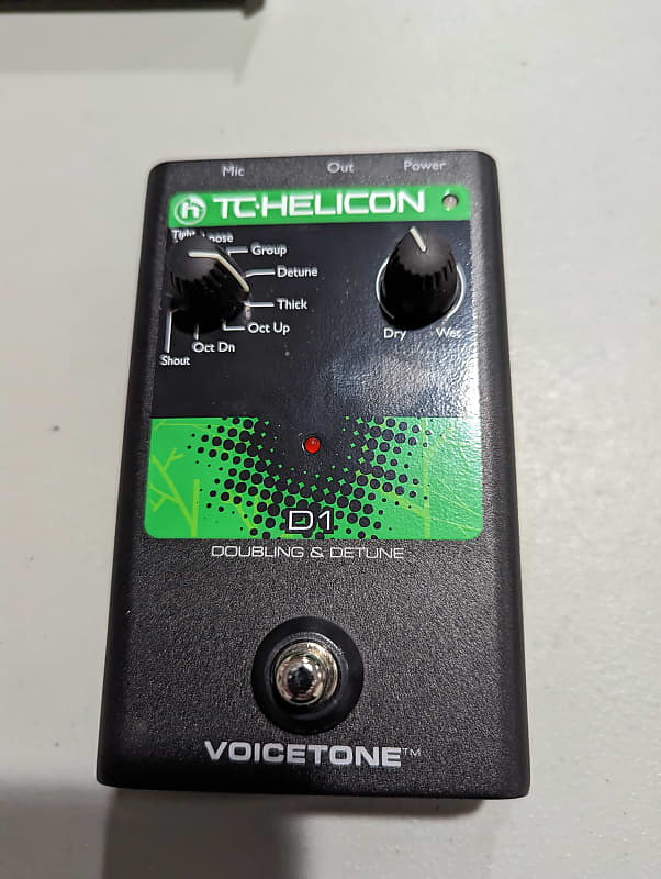 TC Helicon VoiceTone D1 Vocal Effects Processor | Reverb UK