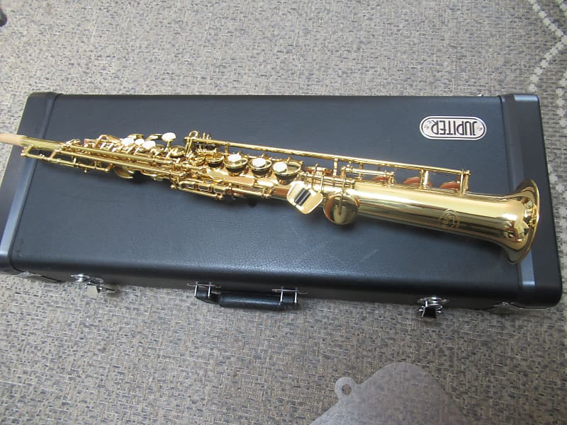 JUPITER JPS 749-547 SOPRANO SAXOPHONE- MINT - FULLY SERVICED