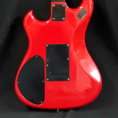 Rare Vintage Electra Phoenix  1980's Red Electric Guitar image 2