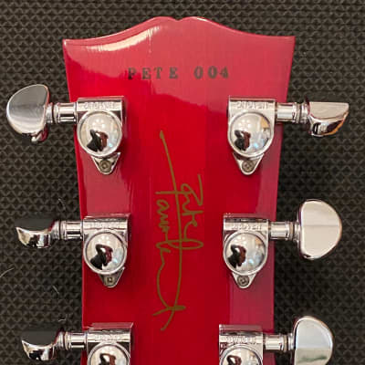 Gibson Custom Shop Pete Townshend Signature #1 '76 Les Paul Deluxe 2005 - Wine Red image 5