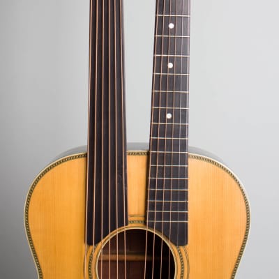Supertone #12E 650 1/4 Harp Guitar, most likely made by Harmony , c. 1918 image 8