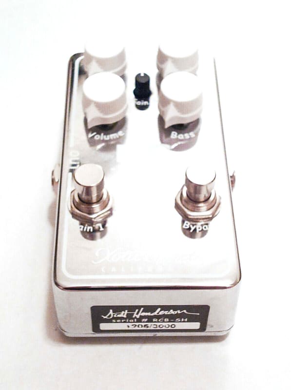 Xotic RC Booster Scott Henderson Edition - Chrome | Reverb