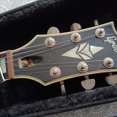 **SALE** 1984 Greco JS55 John Sykes Custom "Painted Over" RELIC Black Beauty Vintage Guitar Japan Fujigen imagen 19