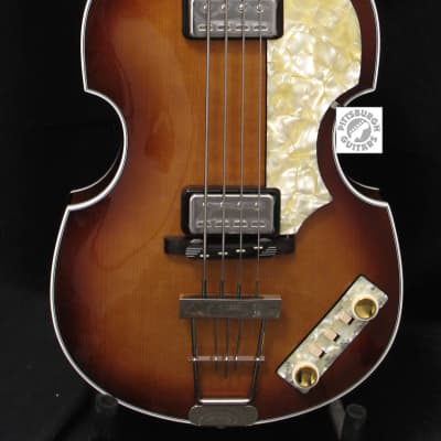 New Hofner H500/1-62, "Mersey" Beatle Bass, Made in Germany, Sunburst, with Hard Case and Tons of Goodies, *and* Free Shipping! image 1