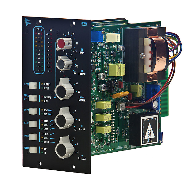 API 529 500 Series Stereo Compressor Module image 2