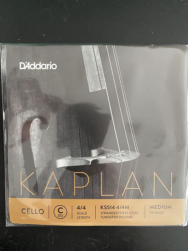 D’Addario Kaplan Cello C String 4/4 Medium Tension image 1
