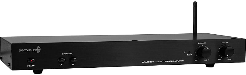 Dayton Audio - APA102BT - Class D Stereo 60 WPC Bluetooth