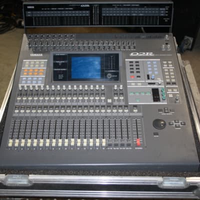 Yamaha 02R V2 Audio Mixer Live Sound and Recording with Meter | Reverb