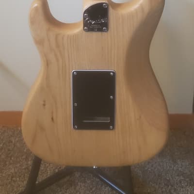 Fender American Deluxe Stratocaster 2012 - Natural ash body image 10