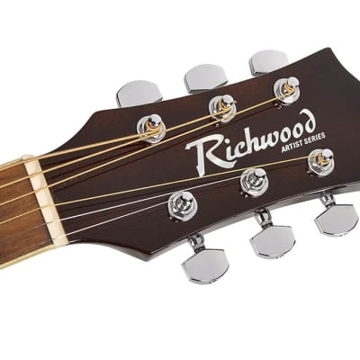 Richwood Artist Series RA-12-SB acoustic guitar image 3