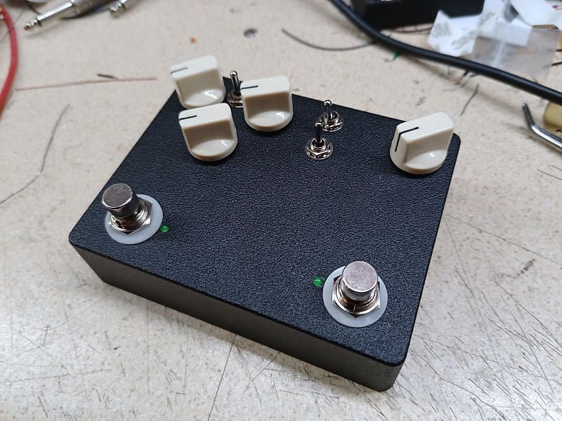 Hubcap John Bearded Lady Fuzz And Treble Booster In One Reverb