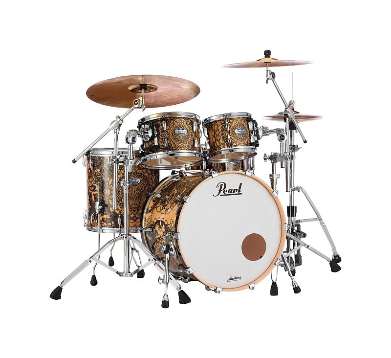 Pearl Masters Maple Complete 4-pc. Shell Pack CAIN & ABEL MCT924XEDP/C823 image 1
