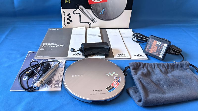 Naiyu　SONY CD WALKMAN D-NE830 MP3対応 卓上オーディオ (Tabletop Audio): ポータブルCDプレイヤー(SONY