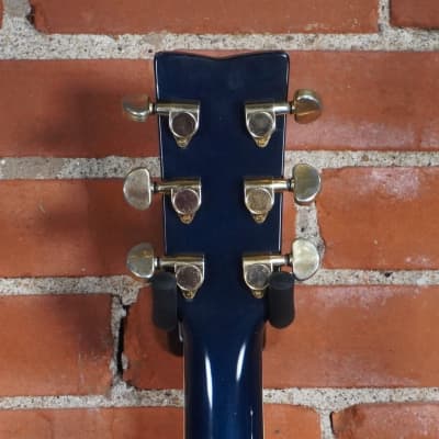 Yamaha DWX-8C Acoustic Electric Guitar Blue image 11