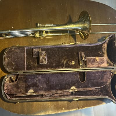 Vintage Trombone OLDS Ambassasdor 1950s Professional Model with original Case image 2