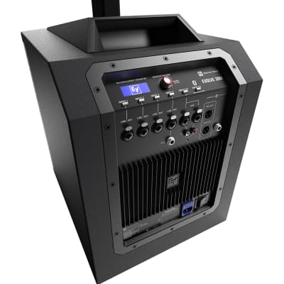 Electro-Voice EVOLVE 30M Compact Column Loudspeaker System with Onboard Mixer, DSP and FX (Black) image 7