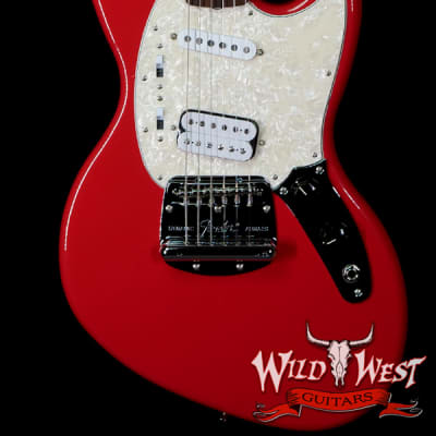 Fender Kurt Cobain Jag-Stang Rosewood Fingerboard Fiesta Red for sale