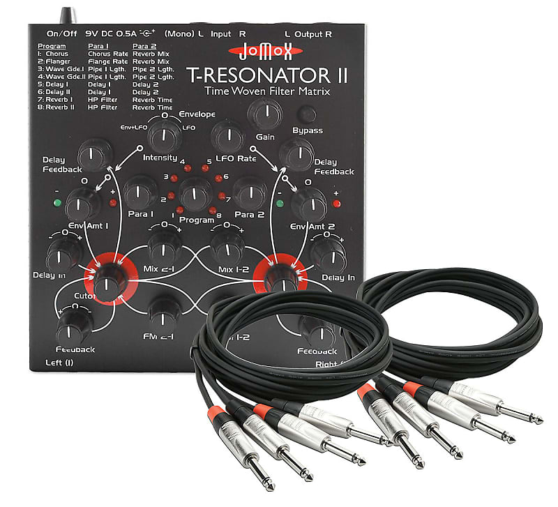 JoMoX T-Resonator II Time Woven Filter Matrix CABLE KIT