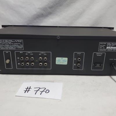 Spectrum SGE-204L Stereo Graphic Equalizer #770 Good Used Working Condition image 6