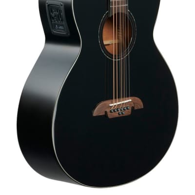 Alvarez ABT60CE8 Artist Series 8-String Baritone Acoustic Electric Guitar Black image 9