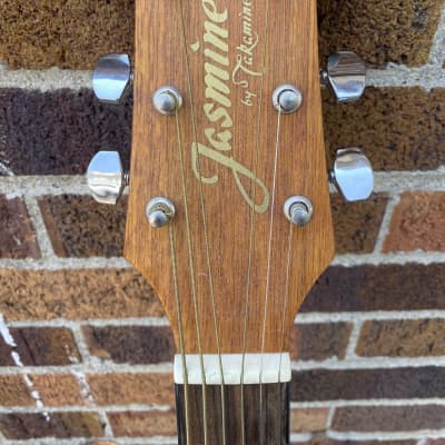 Jasmine S35 Natural Acoustic Guitar with Roadrunner Case (JD 109) image 2
