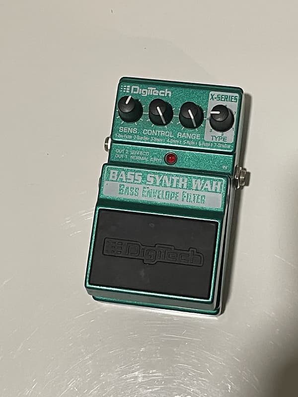 DigiTech X-Series Bass Synth Wah Envelope Filter 2010s - Green