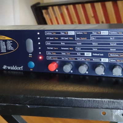 Waldorf Pulse analog synth-restored!Great sound.
