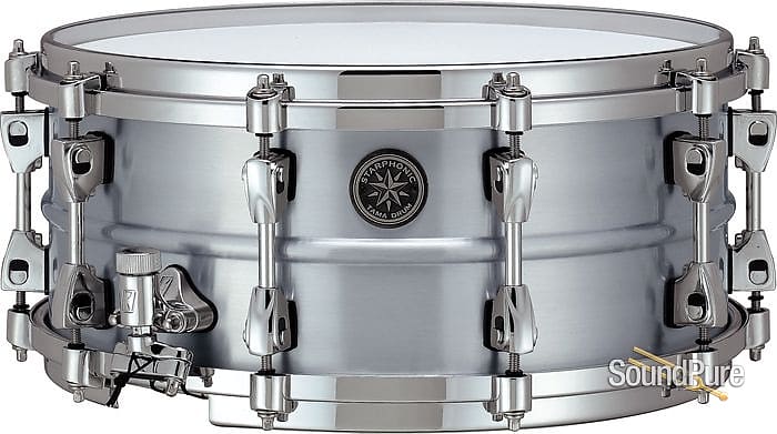 Tama 6x14 Starphonic Seamless Aluminum Snare Drum image 1