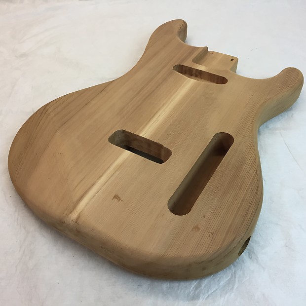 Galaxy Guitars Cedar Strat Guitar Body 2018 Unfinished