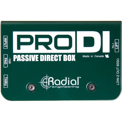 Radial Engineering ProDI Passive Direct Box image 1