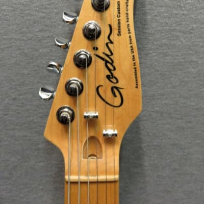 Godin Session Custom 59 Black High Gloss Guitar Limited Edition Guitar  New Old Stock 2016 imagen 5