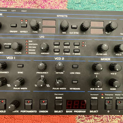 Dave Smith Instruments OB-6 Desktop 6-Voice Polyphonic Synthesizer 2017 - Present - Black image 2