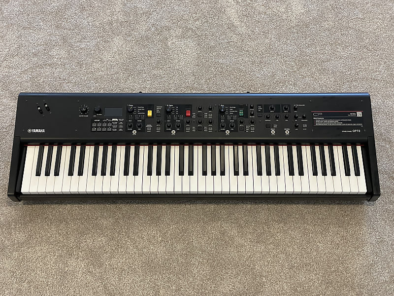 Yamaha CP73 73-Key Digital Stage Piano 2019 - Present - Black image 1