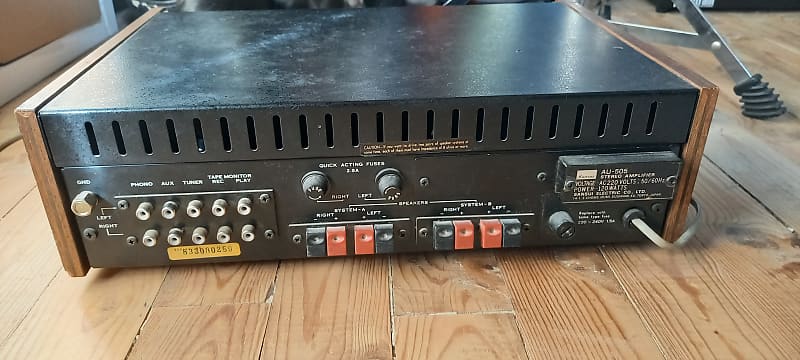 Sansui AU-505 1973 noir | Reverb