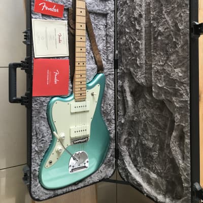 Fender American Professional Jazzmaster Left-Handed with Maple Fretboard 2019 - Mystic Seafoam image 1