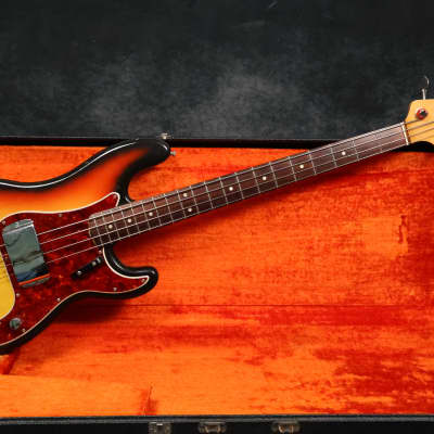 1965 Fender Precision Bass - Sunburst - OHSC image 2