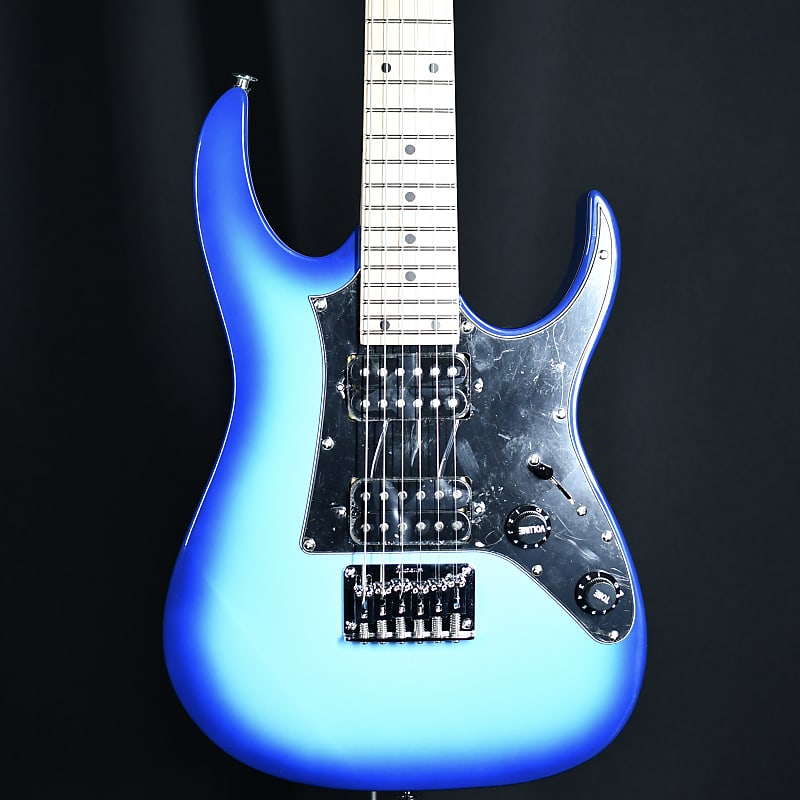 Ibanez GRGM21M BLT Gio RG Mikro Series Blue Burst 699 Reverb