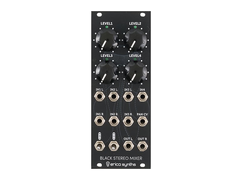 Erica Synths Black Stereo Mixer V2