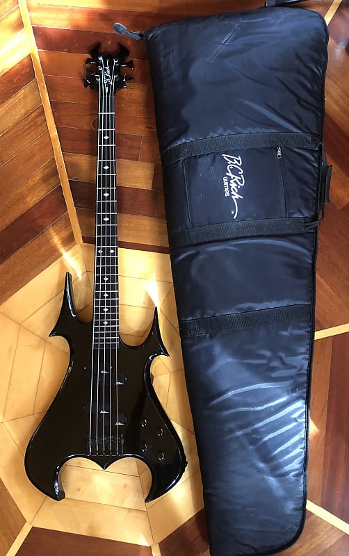 B.C. Rich Zombie NT 5 STRING Bass 2007 (?) Neck-thru Ebony Fingerboard  PADDED B.C Gig Bag