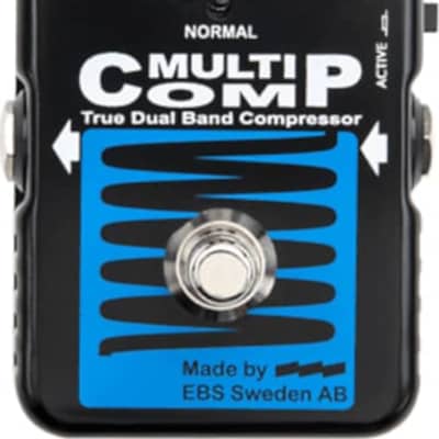 EBS MultiComp Guitar Edition True Dual Band Compressor Pedal