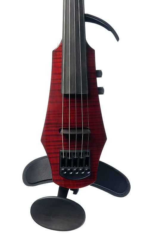 NS Design WAV 5-string Electric Violin - Transparent Red image 1