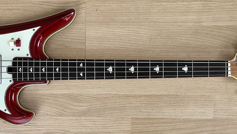 Teisco Spectrum Bass SPB-200 Candy Apple Red | Reverb
