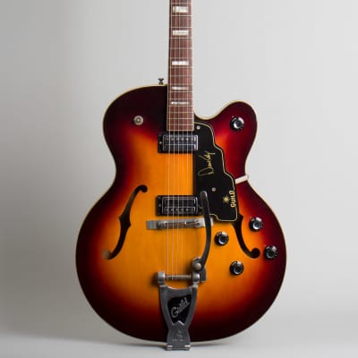 Guild  Duane Eddy DE-400 Thinline Hollow Body Electric Guitar (1965), ser. #41838, original black hard shell case. image 1