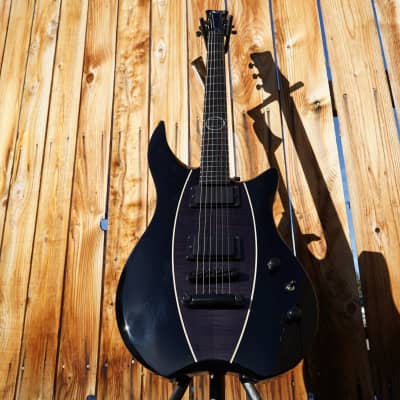 Framus D Series Artist Line Devin Townsend Stormbender - Solid Black High Polish  6-String Electric Guitar w/ Gig Bag (2022) image 6