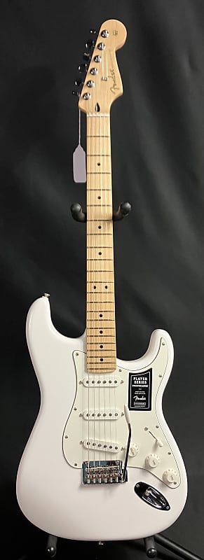 Fender Player Stratocaster Electric Guitar Polar White